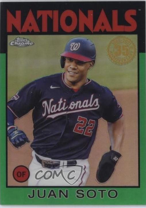 Juan Soto [Green Refractor] #86BC-4