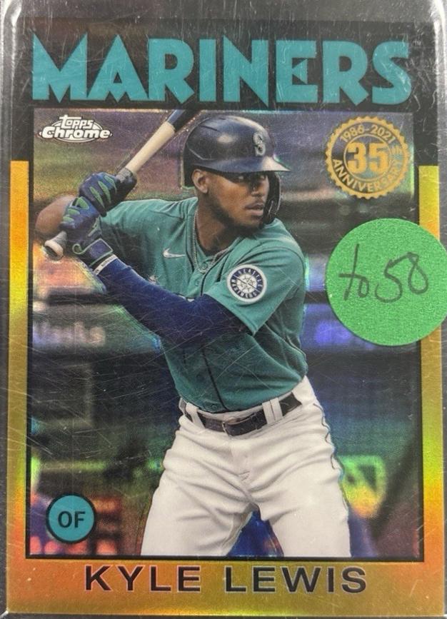 Kyle Lewis [Gold Refractor] #86BC-22