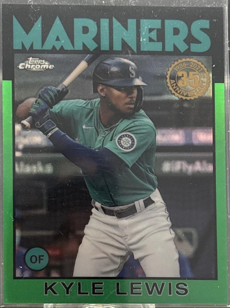 Kyle Lewis [Green Refractor] #86BC-22