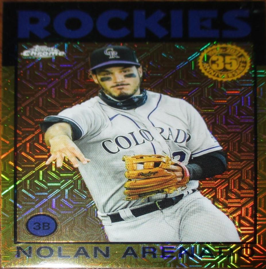 Nolan Arenado [Gold Refractor] #86BC-5
