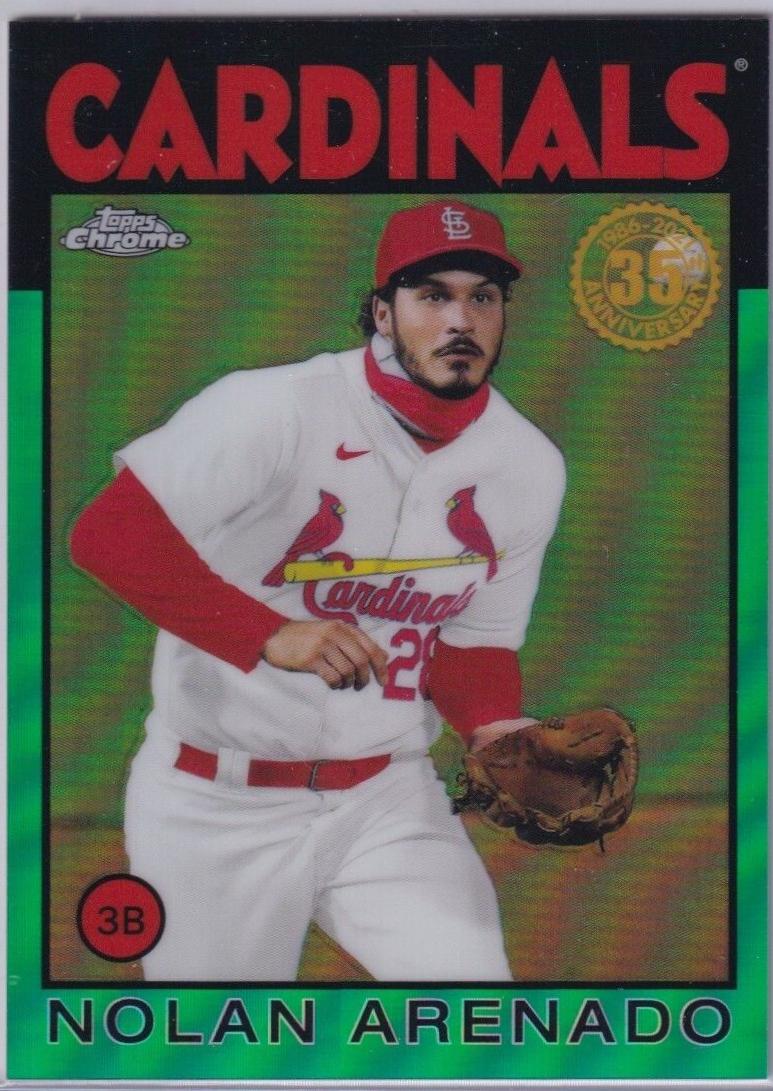 Nolan Arenado [Green Refractor] #86BC-5
