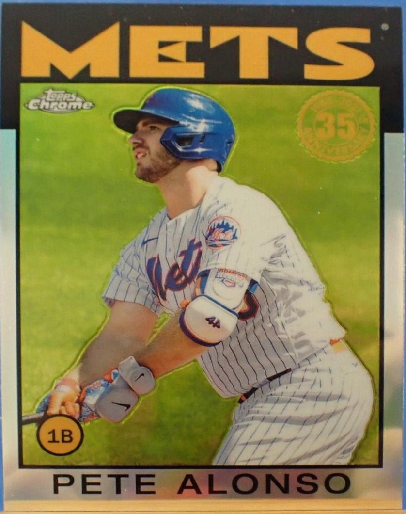 Pete Alonso [Orange Refractor] #86BC-10