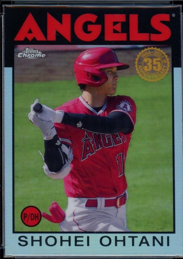 Shohei Ohtani [Orange Refractor] #86BC-9