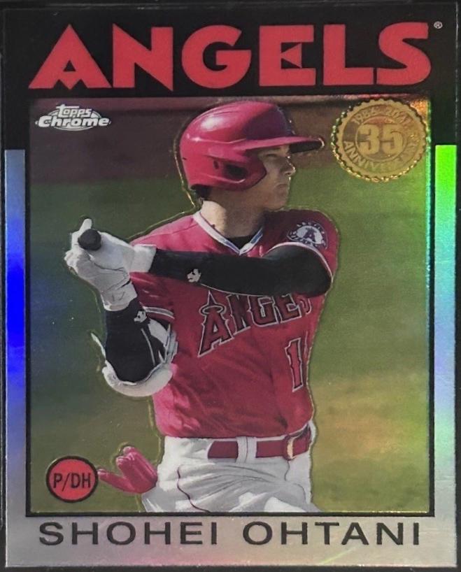 Shohei Ohtani [Red Refractor] #86BC-9
