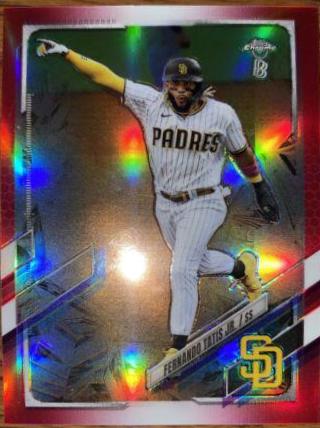 Fernando Tatis Jr. [Red Refractor] #1