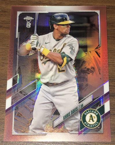 Khris Davis [Rose Gold Refractor] #216
