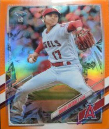 Shohei Ohtani [Orange Refractor] #159