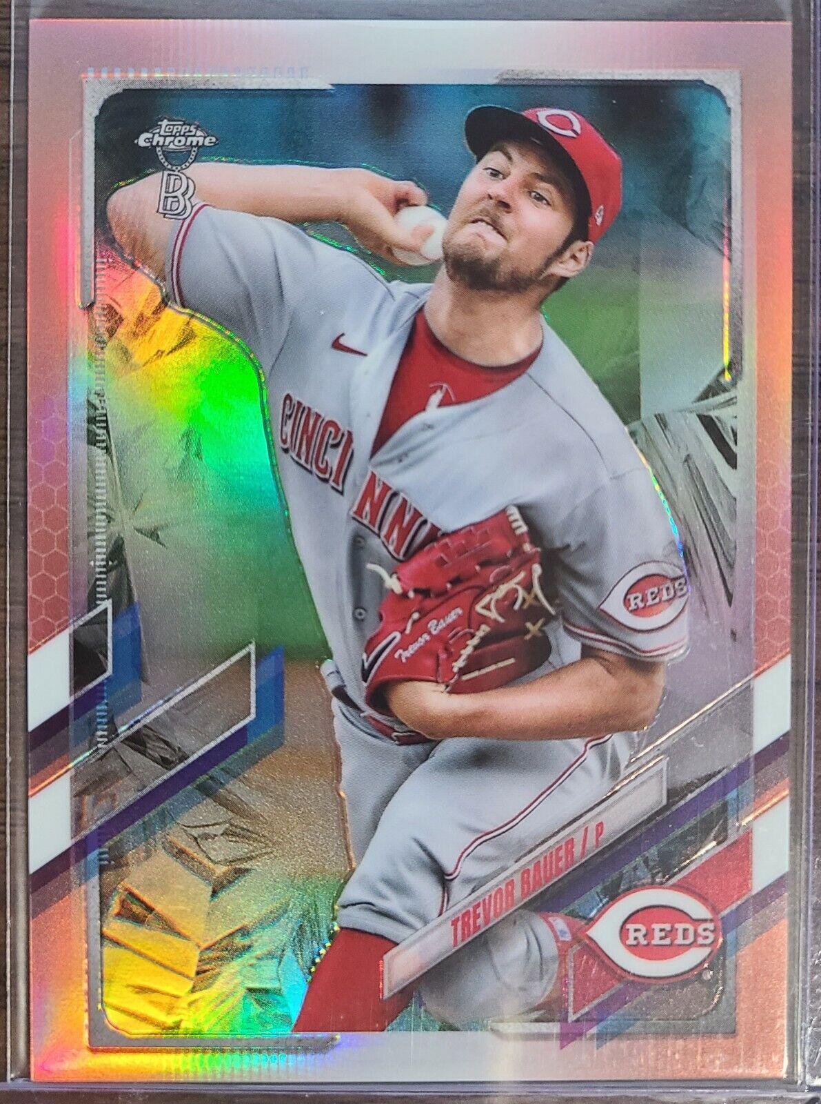 Trevor Bauer [Rose Gold Refractor] #77