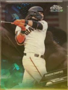 Brandon Crawford [Green Atomic Refractor] #32