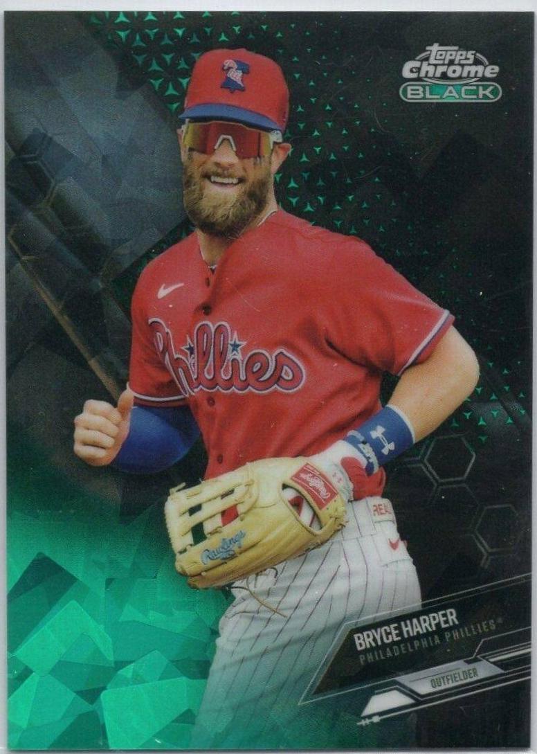 Bryce Harper [Green Atomic Refractor] #68