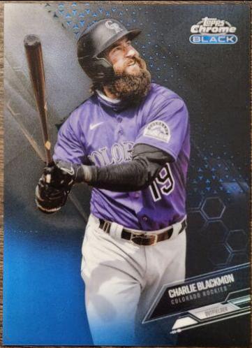 Charlie Blackmon [Blue Refractor] #31