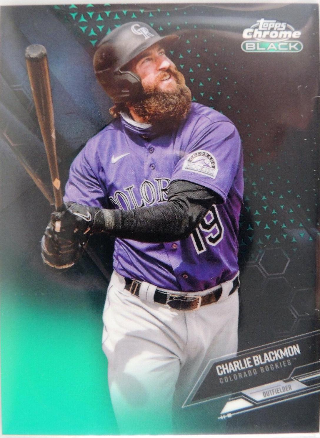 Charlie Blackmon [Green Refractor] #31
