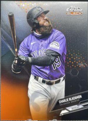Charlie Blackmon [Orange Refractor] #31