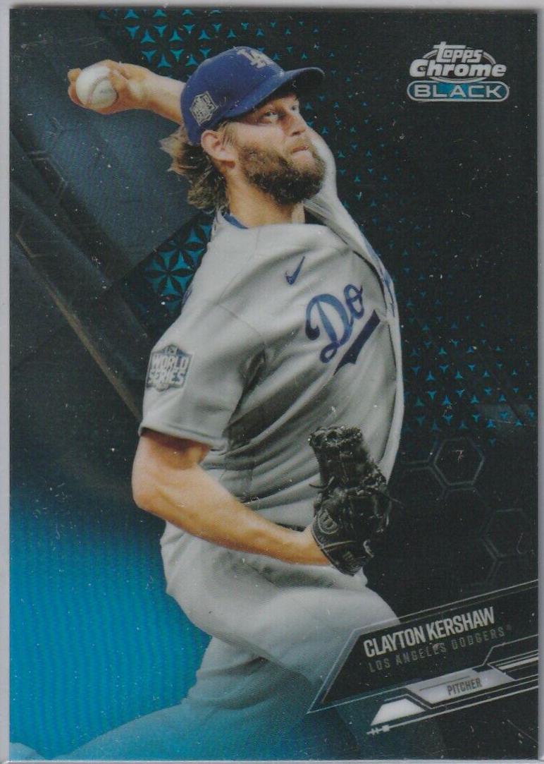 Clayton Kershaw [Blue Refractor] #55