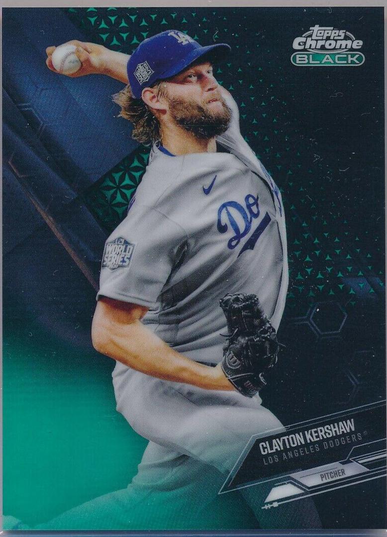 Clayton Kershaw [Green Refractor] #55