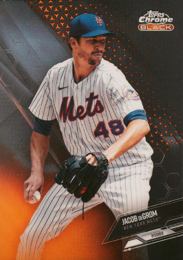 Jacob deGrom [Orange Refractor] #93