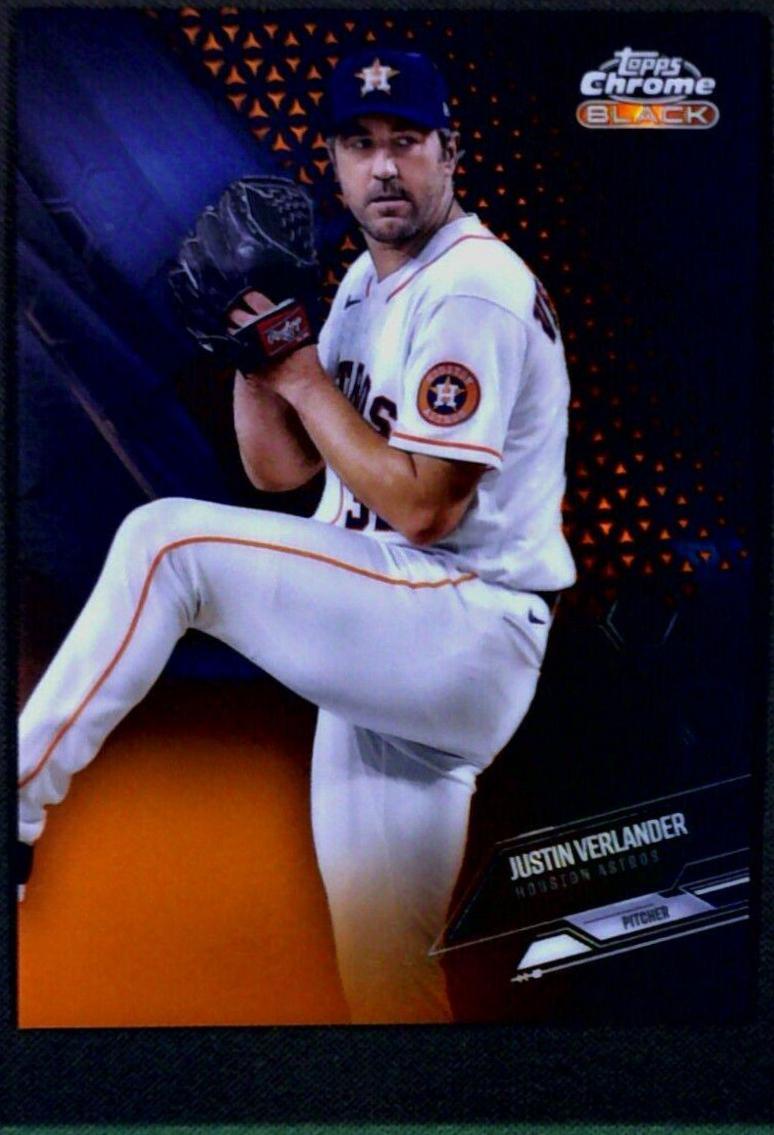 Justin Verlander [Orange Refractor] #63