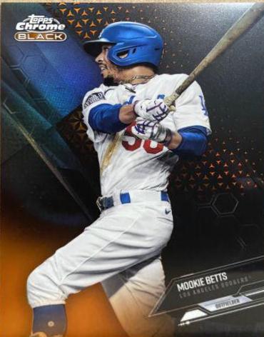 Mookie Betts [Orange Refractor] #91