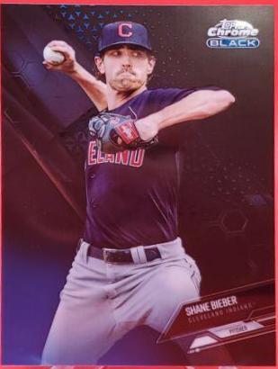 Shane Bieber [Blue Refractor] #34