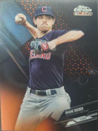 Shane Bieber [Orange Refractor] #34