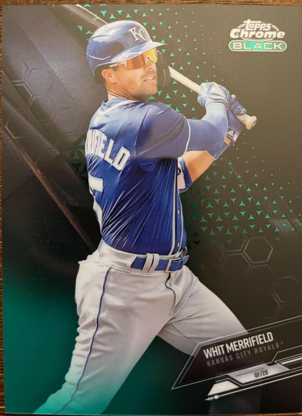 Whit Merrifield [Green Refractor] #21