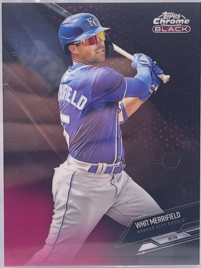 Whit Merrifield [Magenta Refractor] #21
