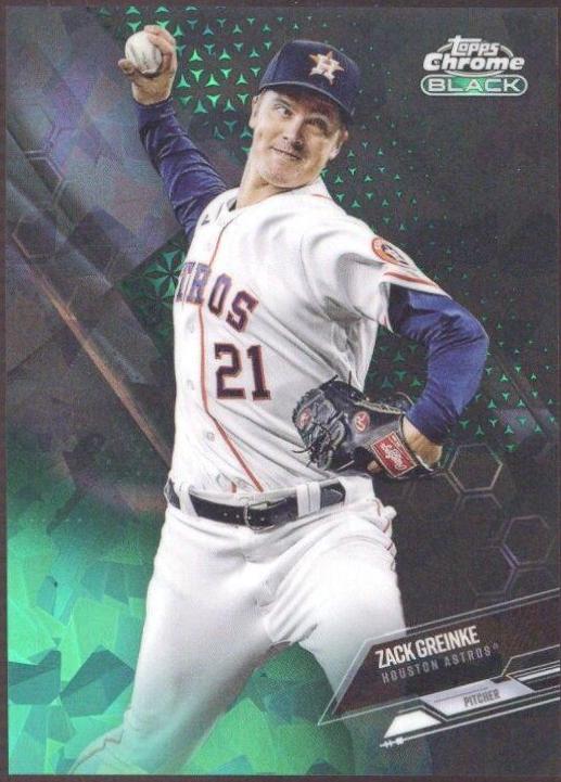 Zack Greinke [Green Atomic Refractor] #74