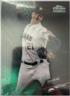 Zack Greinke [Green Refractor] #74