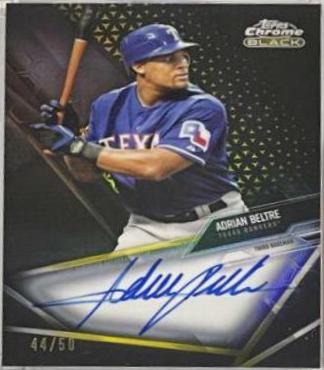 Adrian Beltre [Gold Refractor] #CBA-AB