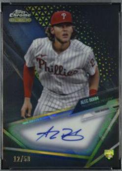 Alec Bohm [Gold Refractor] #CBA-ABO