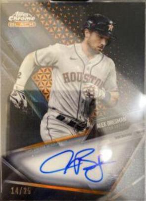 Alex Bregman [Orange Refractor] #CBA-ABR