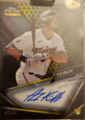 Alex Kirilloff [Gold Refractor] #CBA-AK