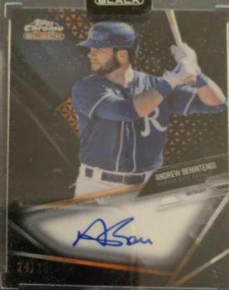 Andrew Benintendi [Orange Refractor] #CBA-ABE
