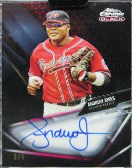 Andruw Jones [Red Refractor] #CBA-AJO