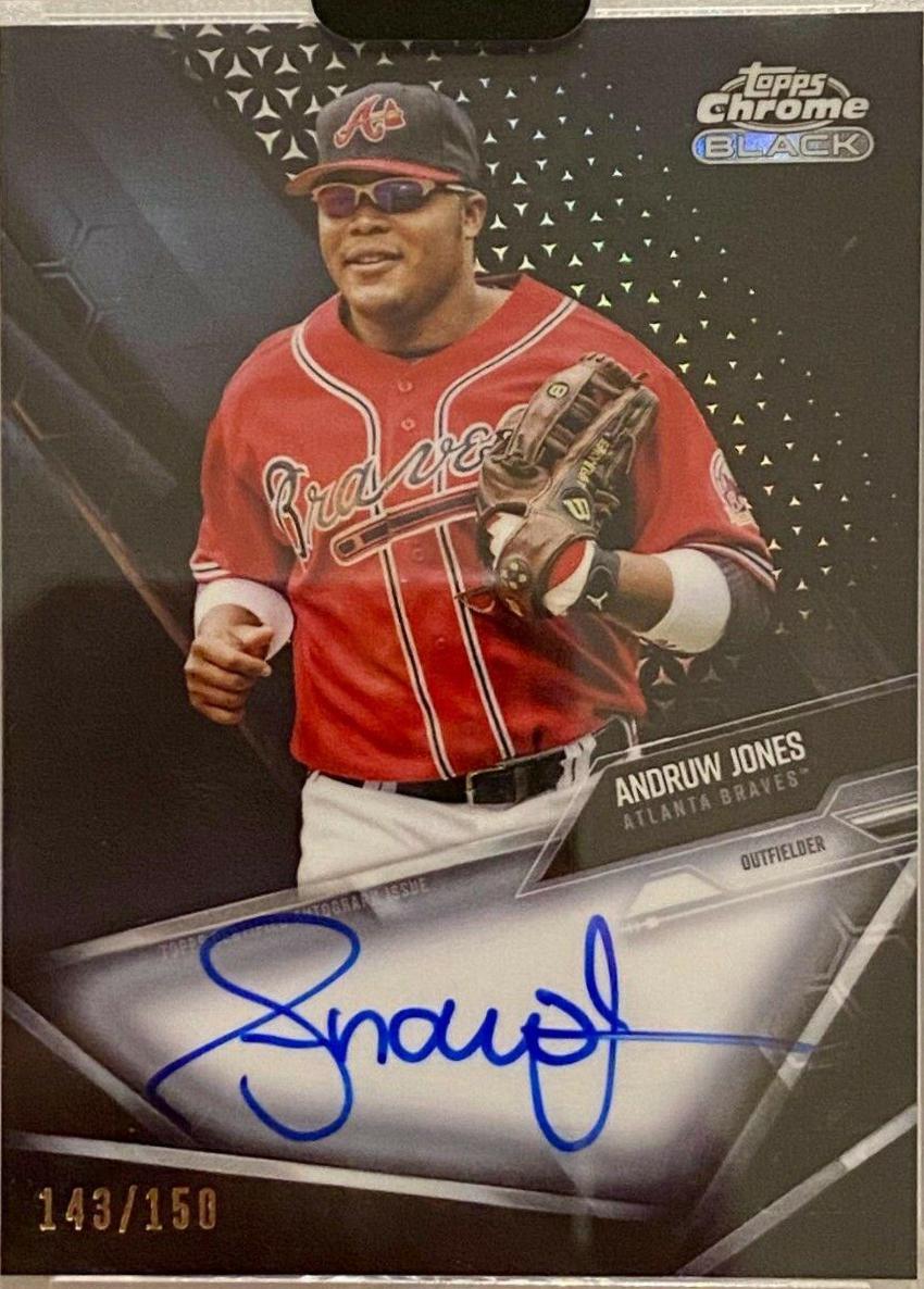 Andruw Jones [Refractor] #CBA-AJO