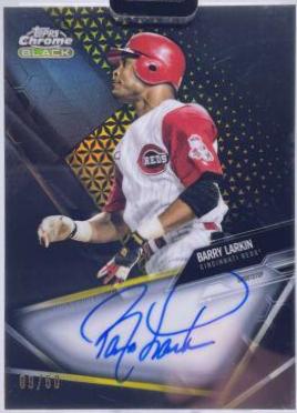 Barry Larkin [Gold Refractor] #CBA-BL
