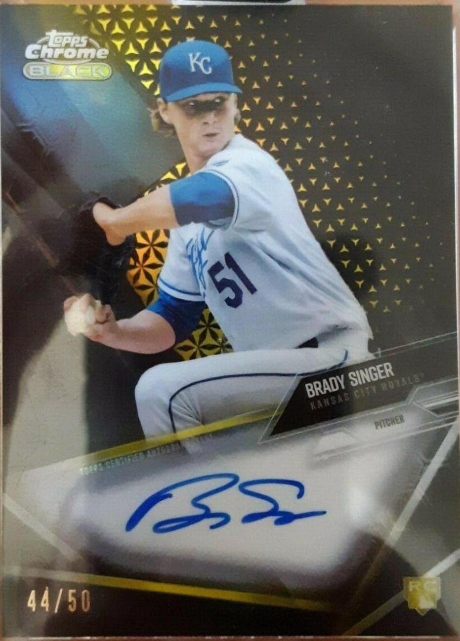Brady Singer [Gold Refractor] #CBA-BSI