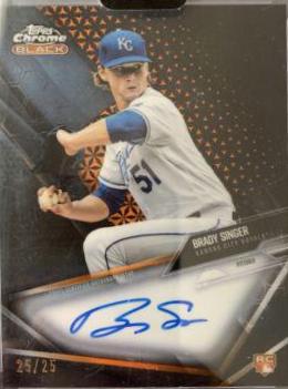 Brady Singer [Orange Refractor] #CBA-BSI