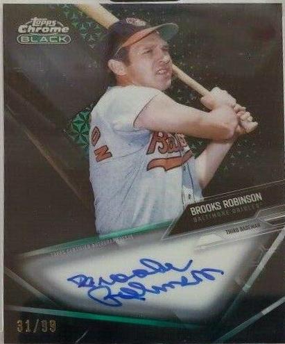 Brooks Robinson [Green Refractor] #CBA-BR