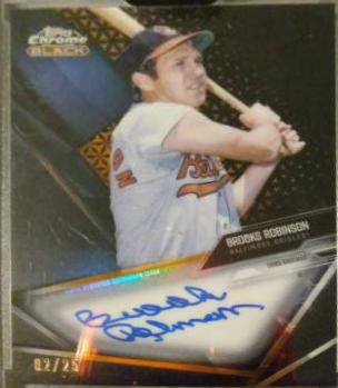 Brooks Robinson [Orange Refractor] #CBA-BR