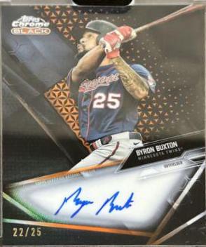 Byron Buxton [Orange Refractor] #CBA-BB