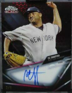 CC Sabathia [Red Refractor] #CBA-CSA