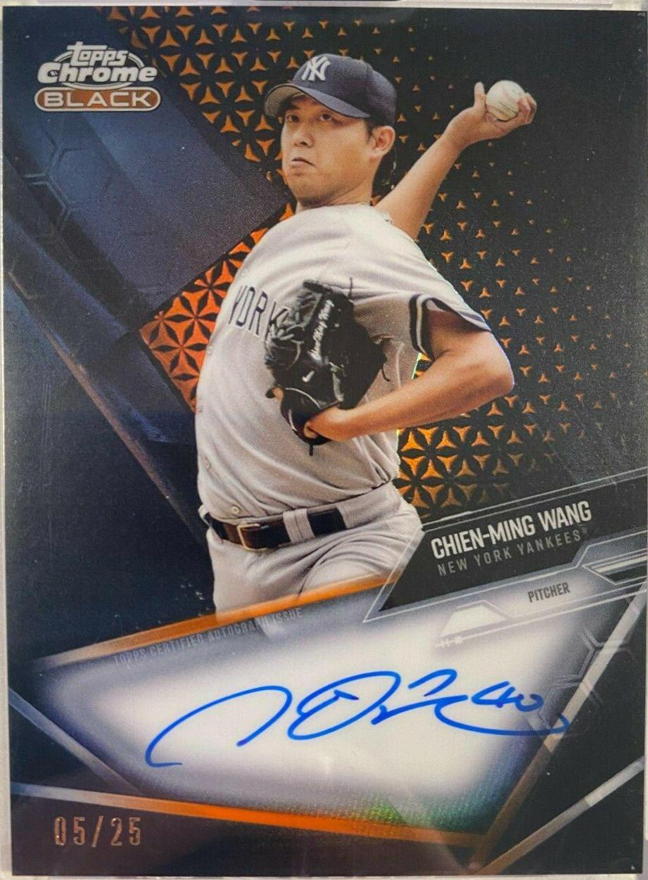 Chien Ming Wang [Orange Refractor] #CBA-CW