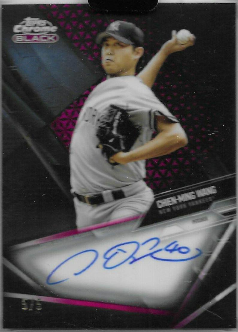 Chien Ming Wang [Red Refractor] #CBA-CW