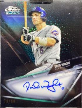 David Wright [Green Refractor] #CBA-DW