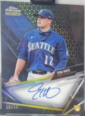 Evan White [Gold Refractor] #CBA-EW