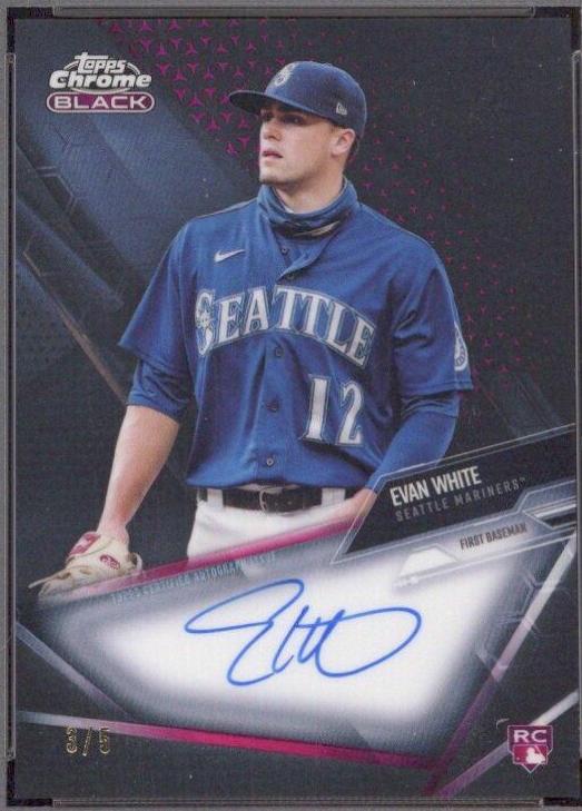 Evan White [Red Refractor] #CBA-EW