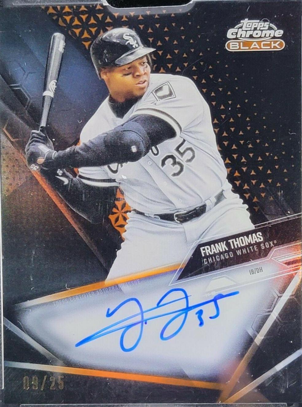 Frank Thomas [Orange Refractor] #CBA-FT