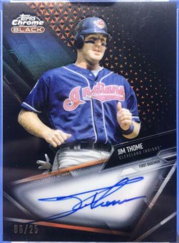 Jim Thome [Orange Refractor] #CBA-JT