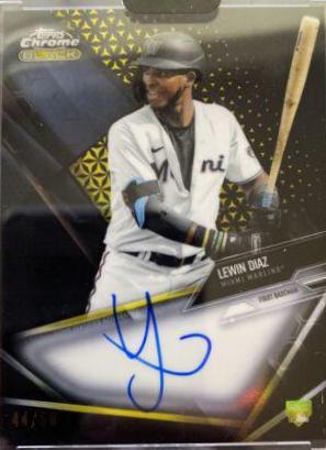 Lewin Diaz [Gold Refractor] #CBA-LD